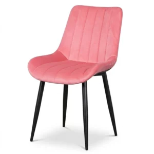 Velvet stoel Roze