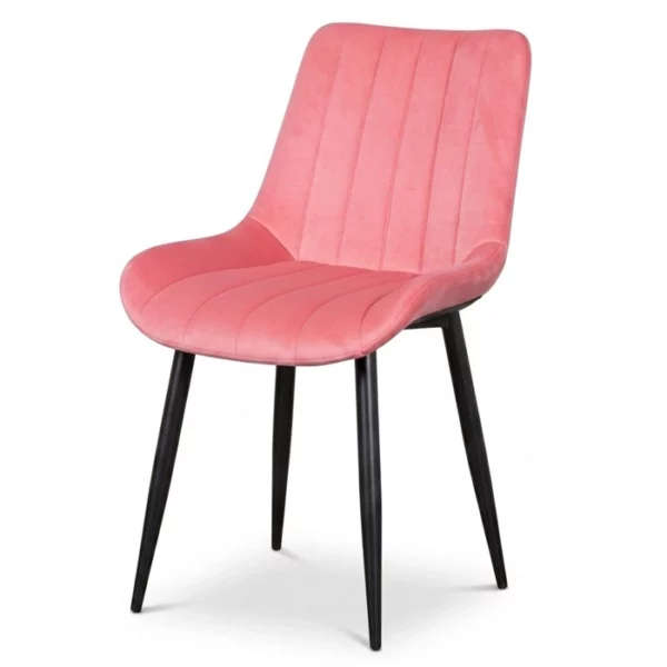 Velvet stoel Roze