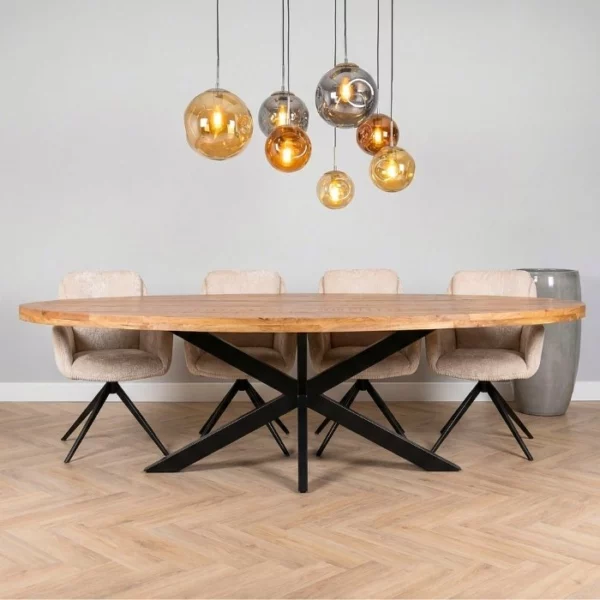 Eettafel ovaal 260cm