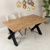 Eettafel rechthoekig 160 cm