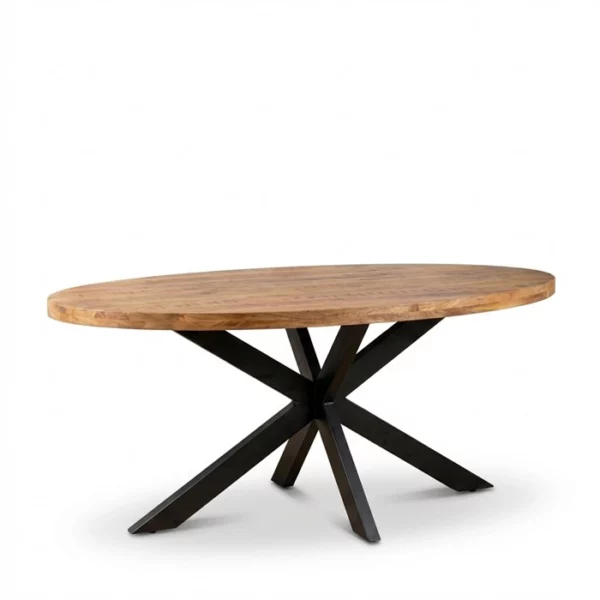 ovale-eettafel Eettafel ovaal 160cm