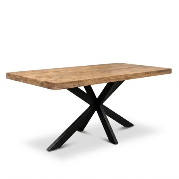 Rechthoekige eettafel 180cm