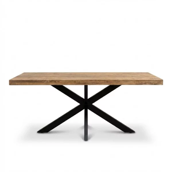 Rechthoekige eettafel 180cm