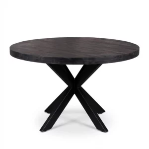 Eettafel rond zwart 140cm